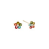 Tourmaline and Diamond Aurora Studs - Tourmaline and Diamond Aurora Studs -- Ariel Gordon Jewelry