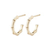 Bamboo Hoops - Bamboo Hoops -- Ariel Gordon Jewelry