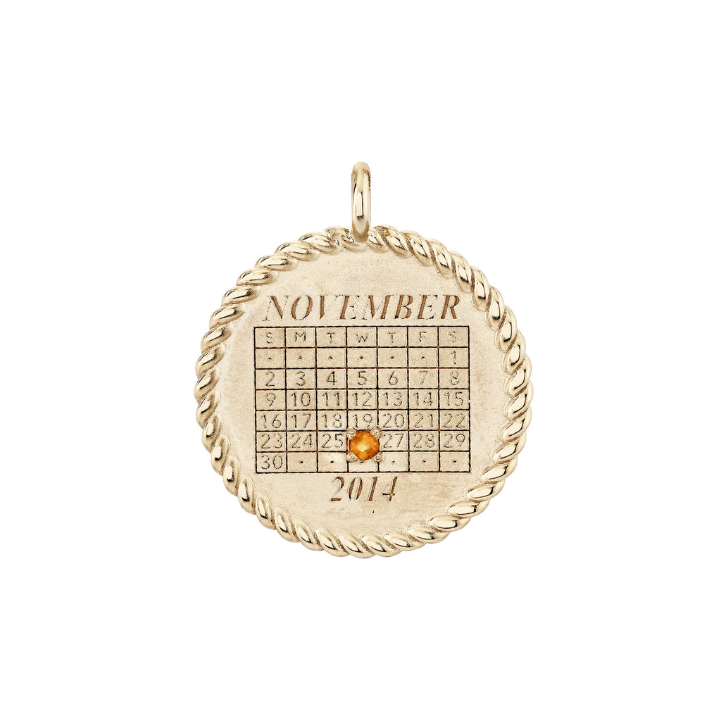 Imperial Calendar Pendant -- Ariel Gordon Jewelry