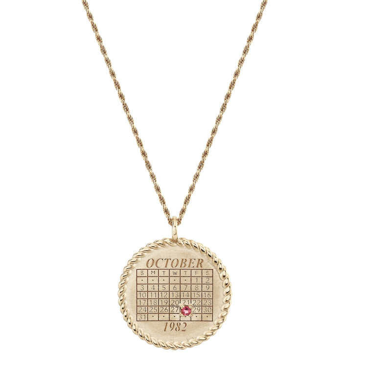 Imperial Calendar Pendant