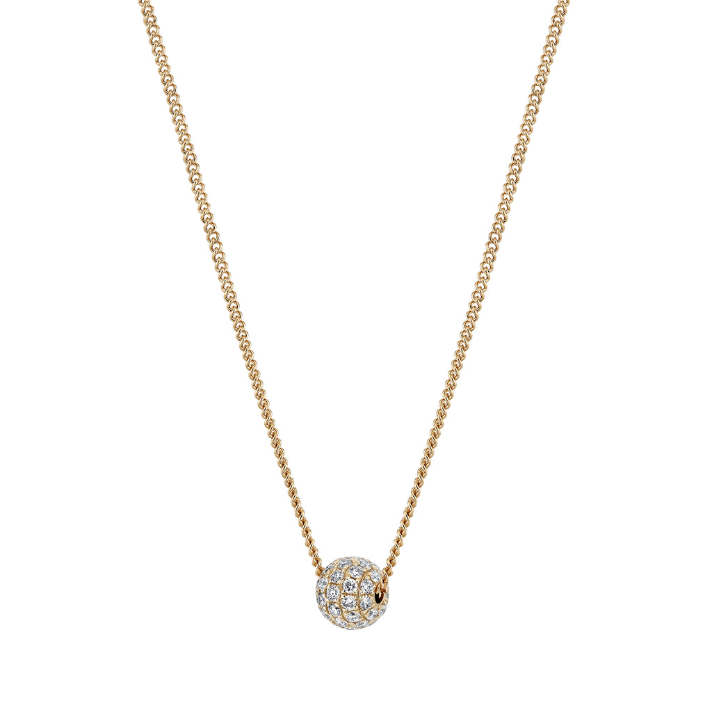 Diamond Disco Ball Necklace -- Ariel Gordon Jewelry