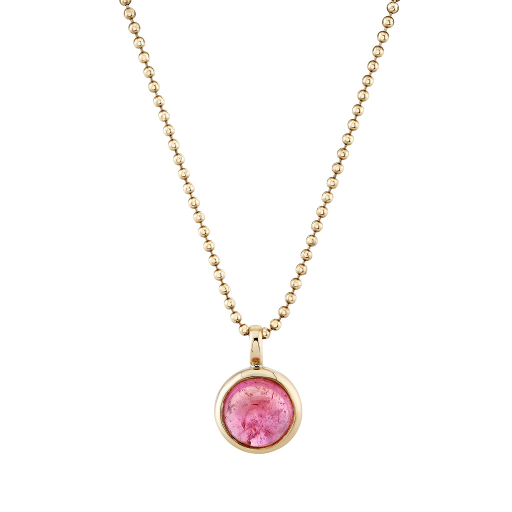 Pink City Cabochon Pendant -- Ariel Gordon Jewelry