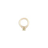 Teensy Birthstone Ring Charm - Teensy Birthstone Ring Charm -- Ariel Gordon Jewelry