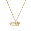 Golden Sea Otter Pendant - Golden Sea Otter Pendant -- Ariel Gordon Jewelry