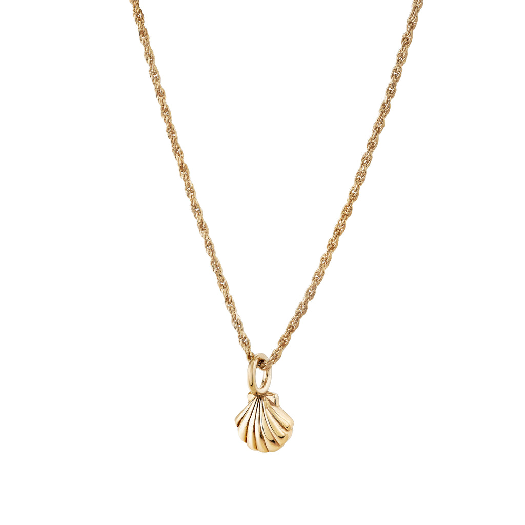 Petite Scallop Shell Charm -- Ariel Gordon Jewelry