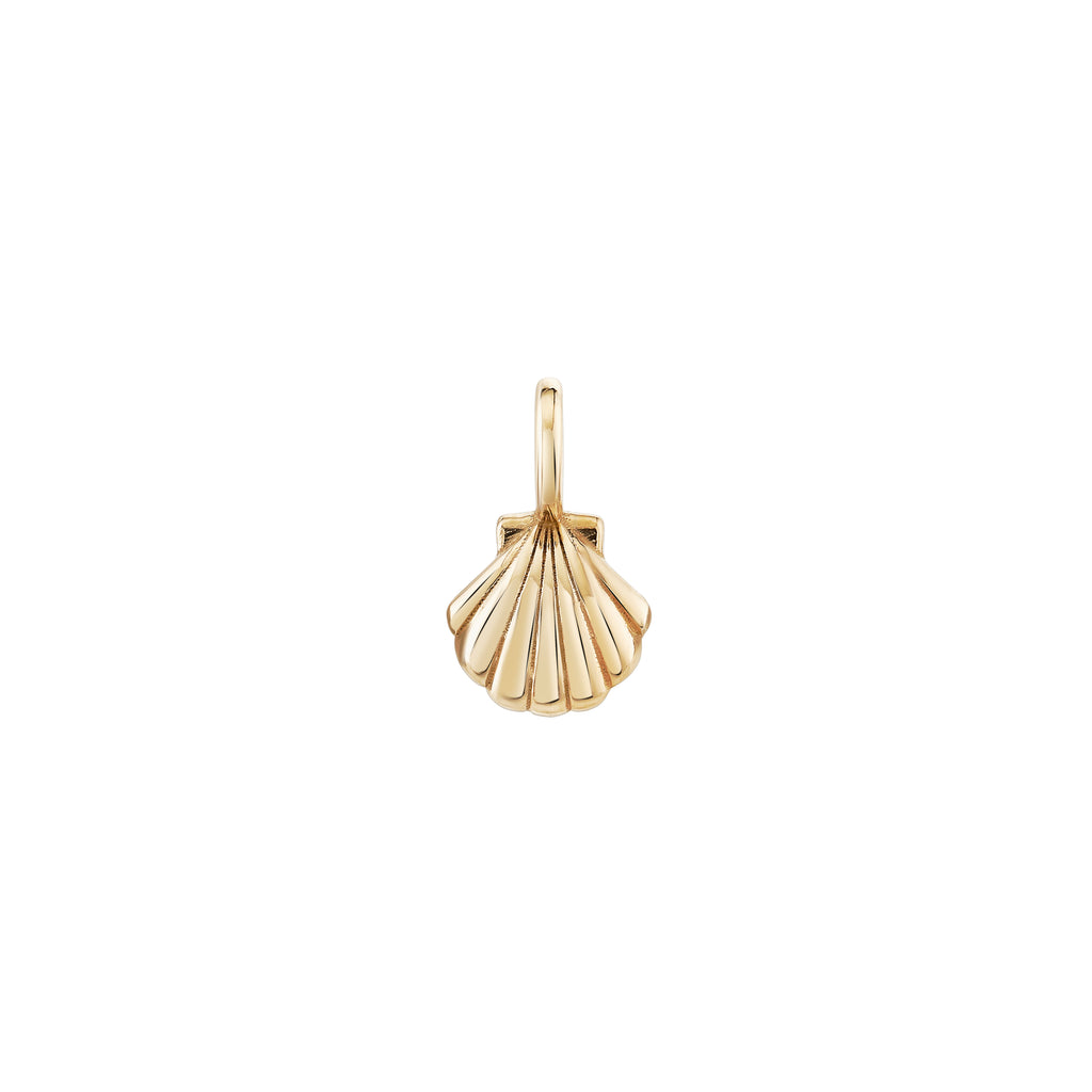 Petite Scallop Shell Charm -- Ariel Gordon Jewelry