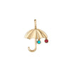 Birthstone Droplet Umbrella Pendant - Birthstone Droplet Umbrella Pendant -- Ariel Gordon Jewelry