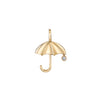 Birthstone Droplet Umbrella Pendant - Birthstone Droplet Umbrella Pendant -- Ariel Gordon Jewelry