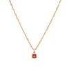 Petite Dahlia Asscher Charm - Petite Dahlia Asscher Charm -- Ariel Gordon Jewelry