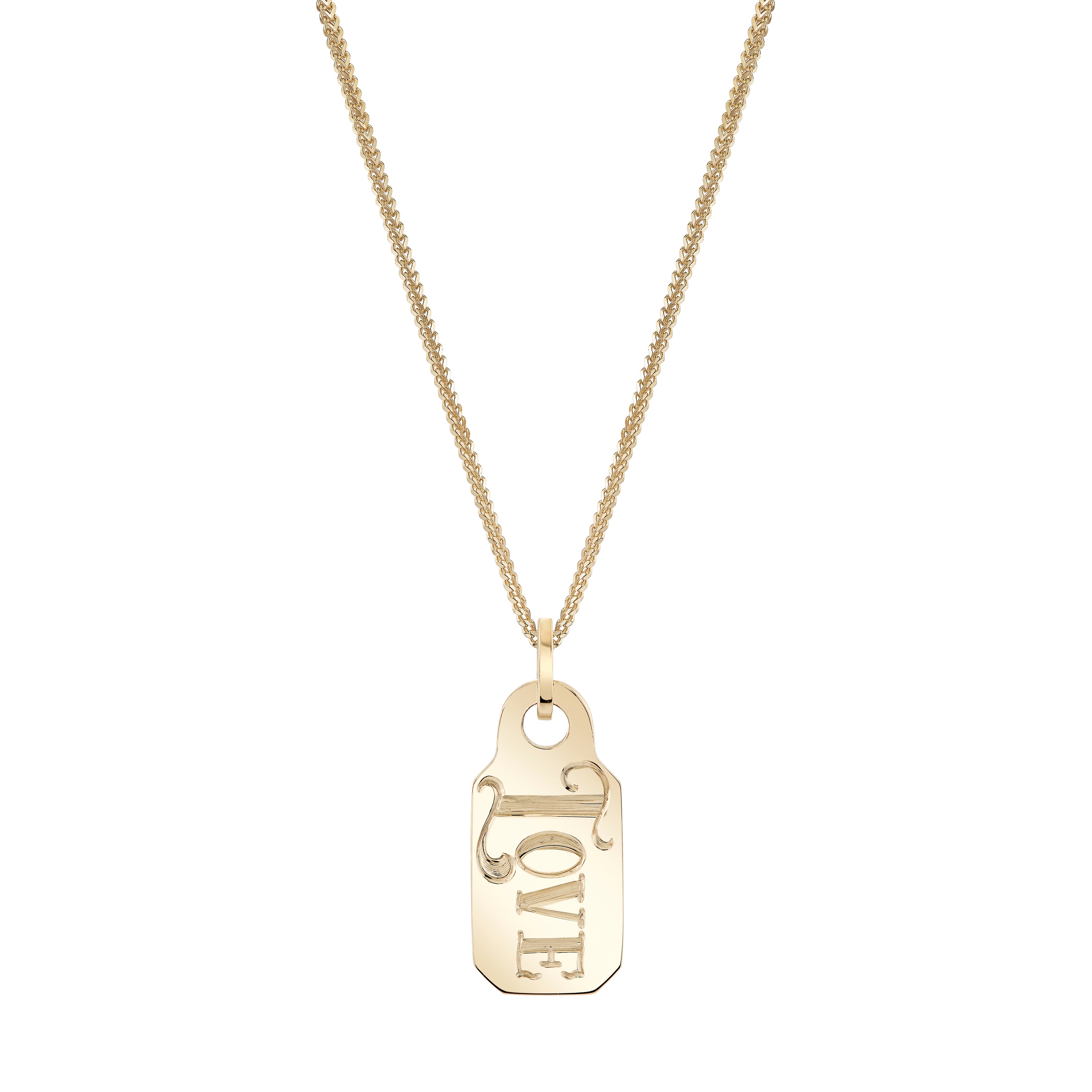 Price Tag Signet Charm