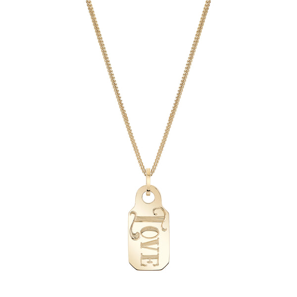 Price Tag Signet Charm