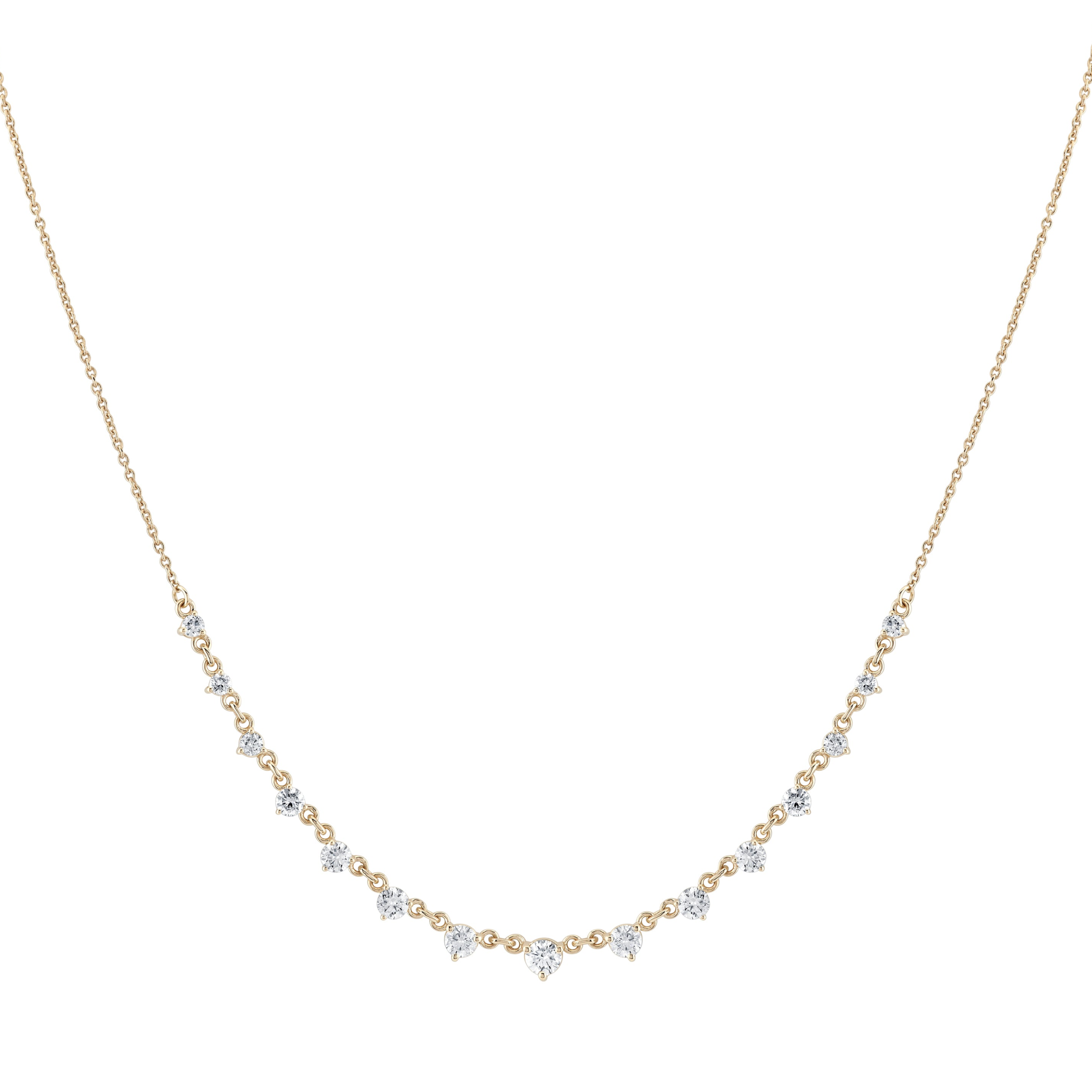 Grande Diamond Cascade Necklace