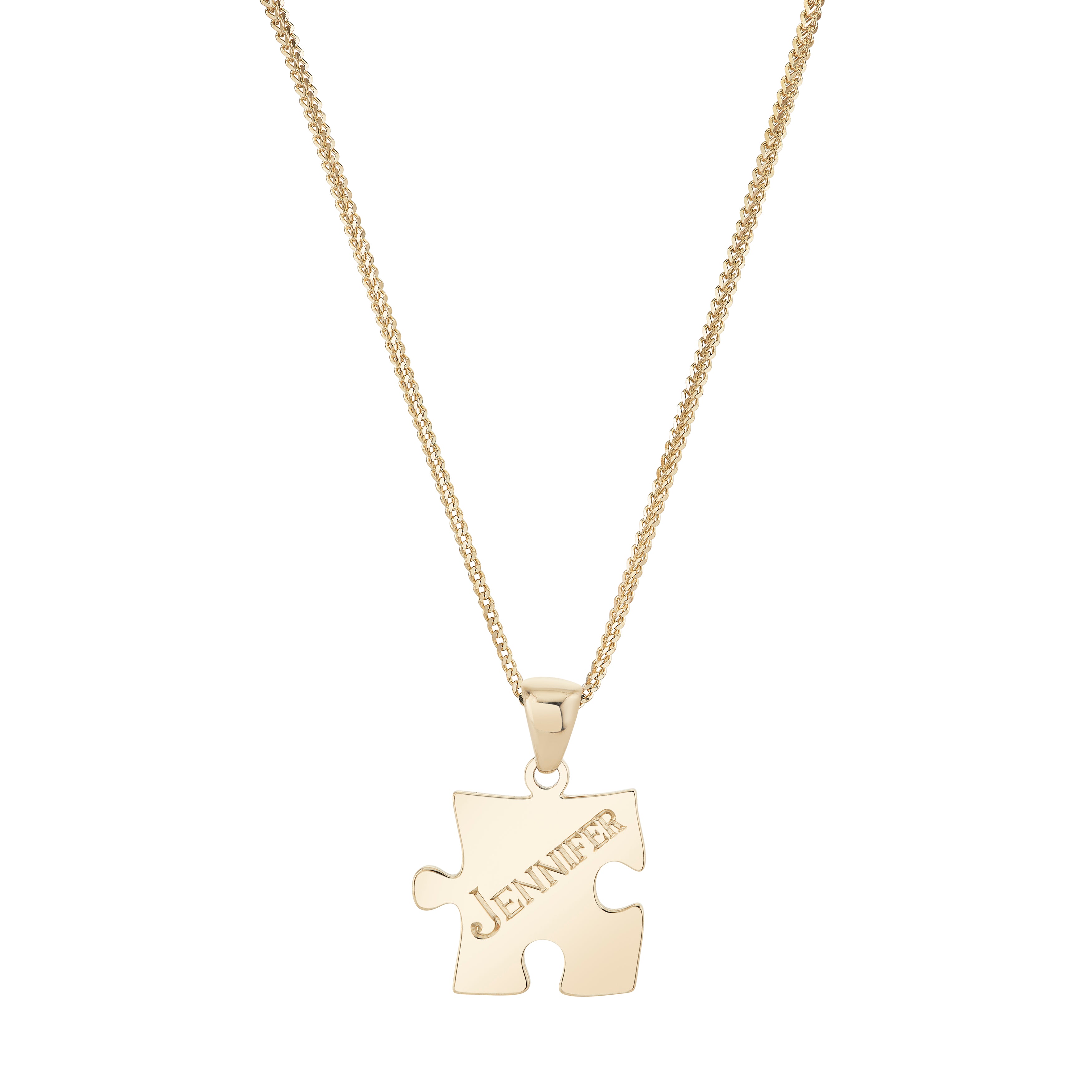 Personalized Mini 14k Gold Disc Necklace | Hand Engraved – Ariel