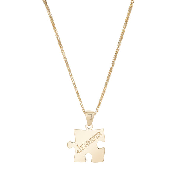 Puzzle Piece Bestie Charm