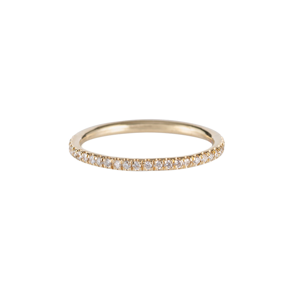 Pavé Diamond Eternity Band -- Ariel Gordon Jewelry