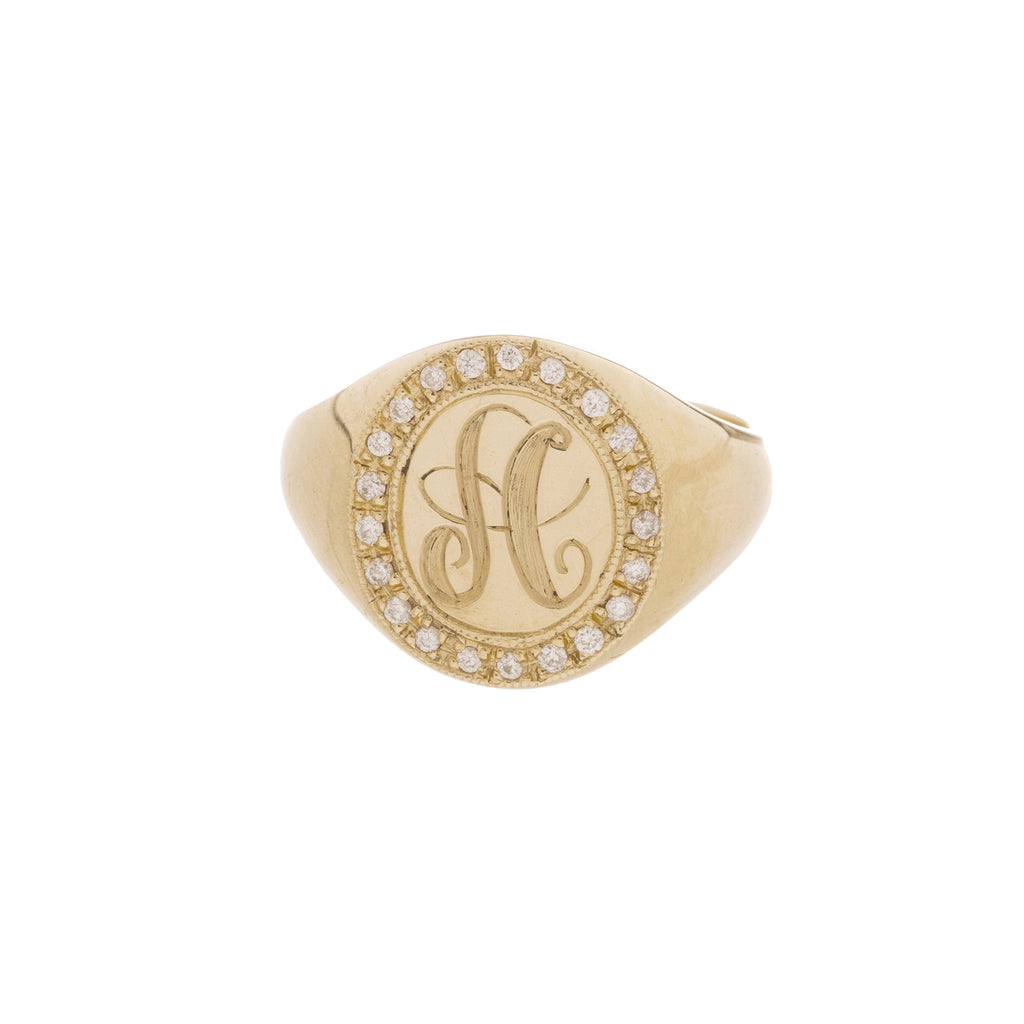 Jumbo Signet Ring -- Ariel Gordon Jewelry