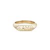 Lateral Signet Ring - Lateral Signet Ring -- Ariel Gordon Jewelry