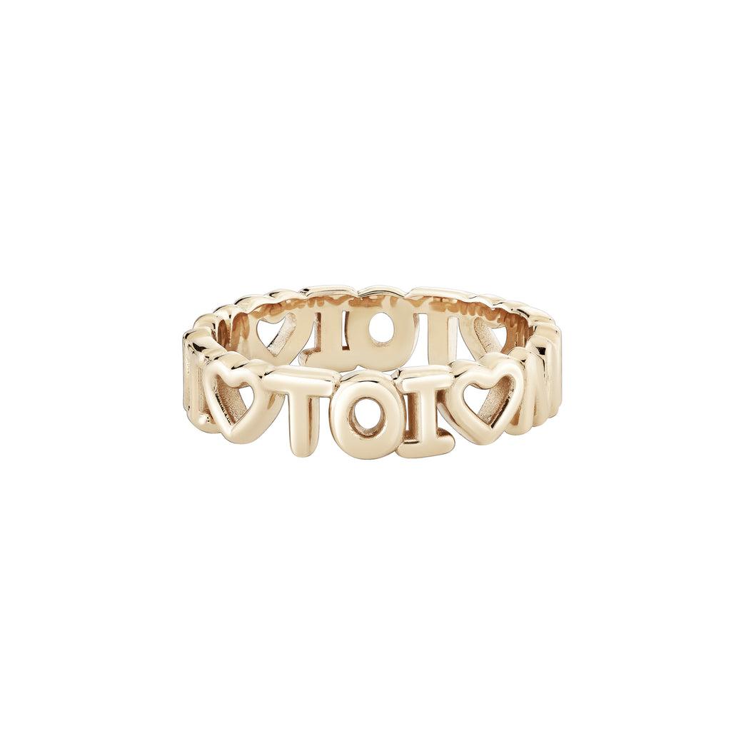 Helium Name It Eternity Ring -- Ariel Gordon Jewelry