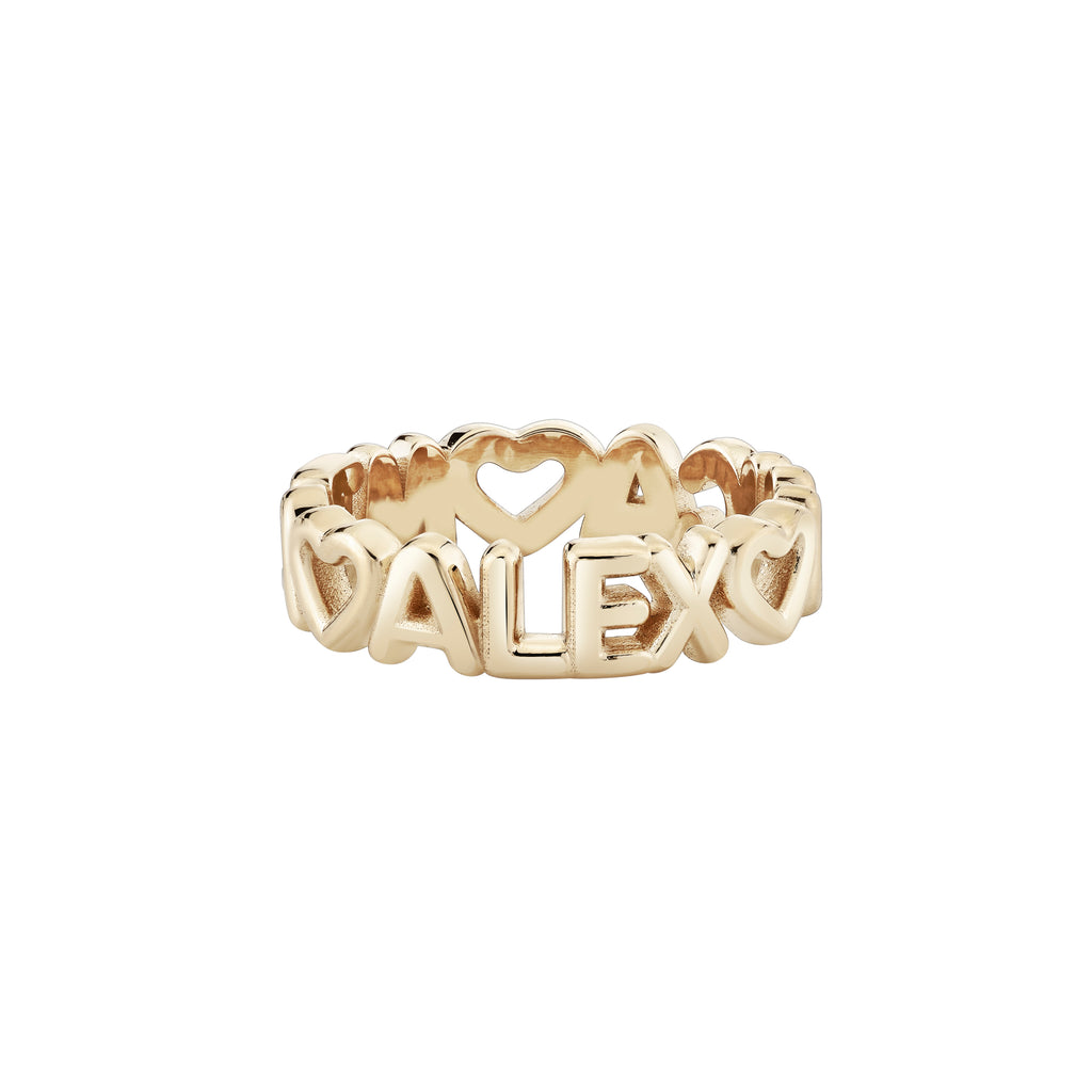 Helium Name It Eternity Ring -- Ariel Gordon Jewelry