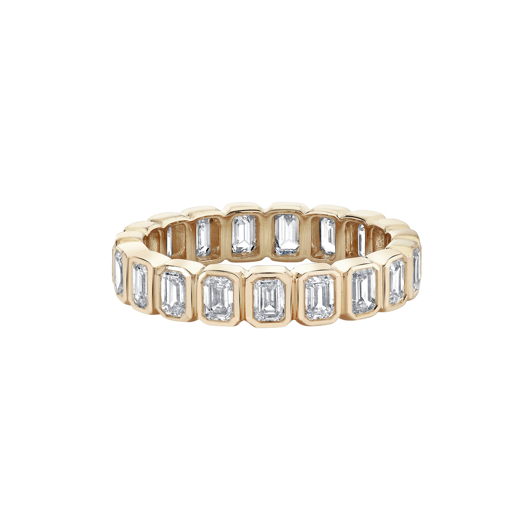 Emerald Cut Diamond Eternity Band -- Ariel Gordon Jewelry