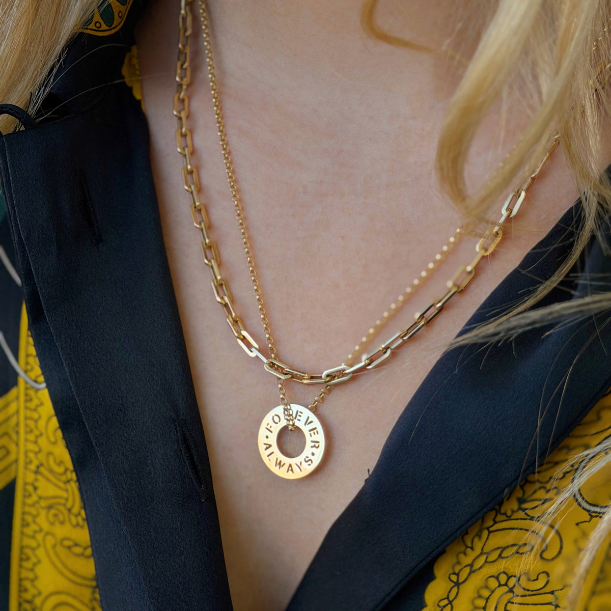 SOS Stencil Pendant | Shop Classic Fine Jewelry – Ariel Gordon