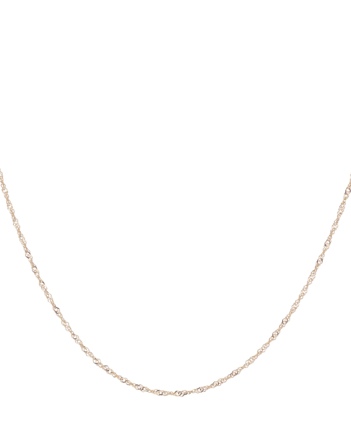 1.2mm Singapore Chain, product photo
