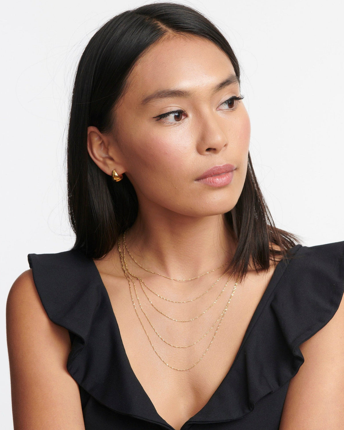 1.2mm Singapore Chain, styled photo