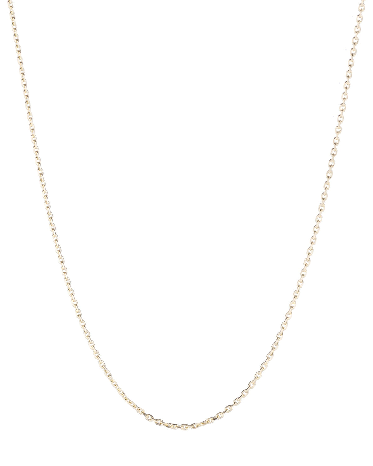 2mm Diamond Cut Cable Chain, product photo