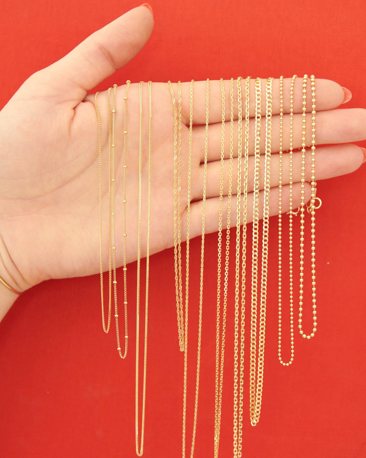 1.7mm Cuban Chain, styled photo