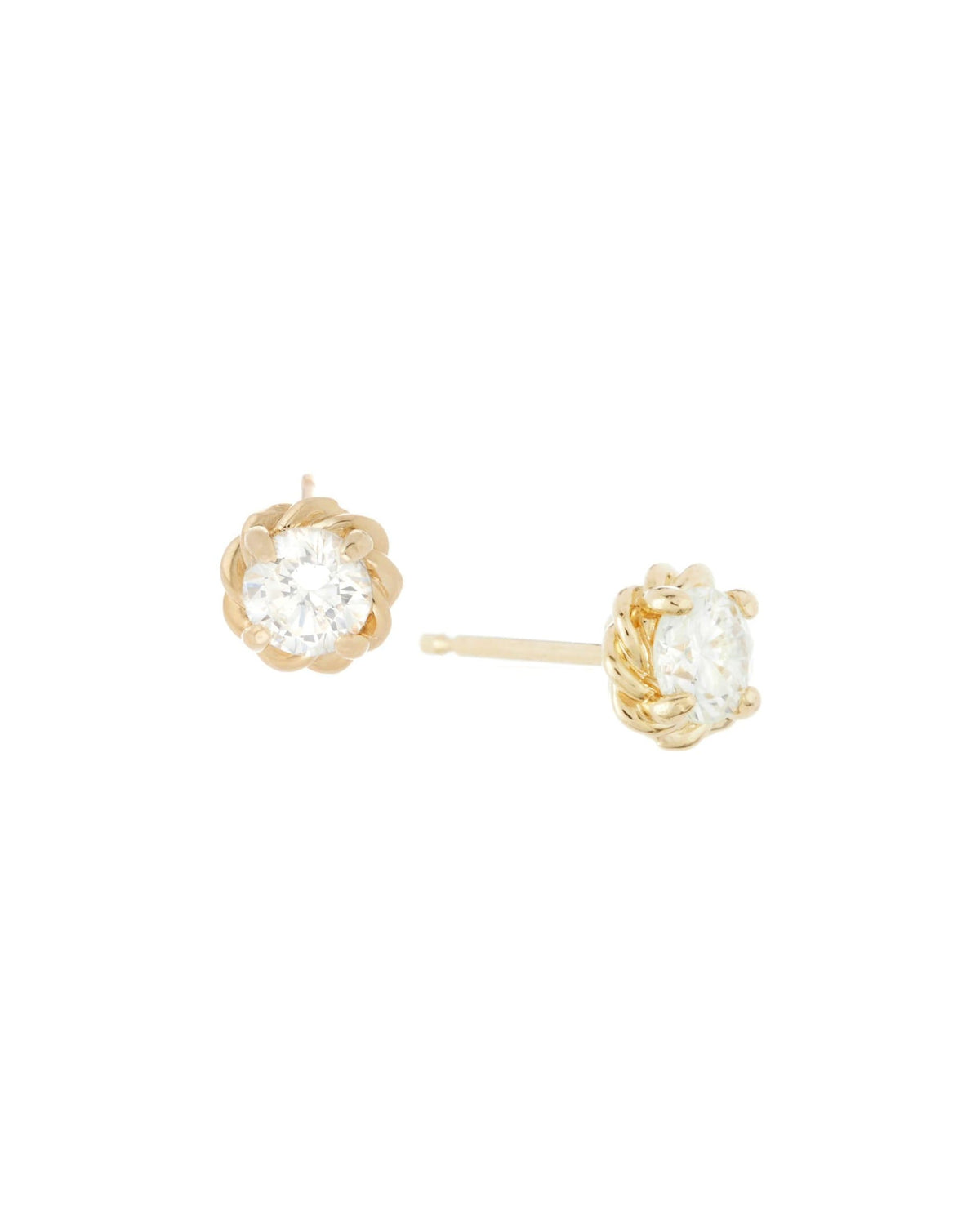 Diamond Twine Studs, product photo