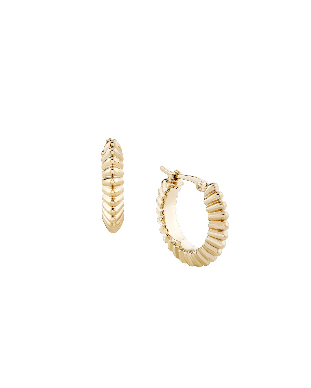 Ridged Knife Edge Helium Hoops, product photo