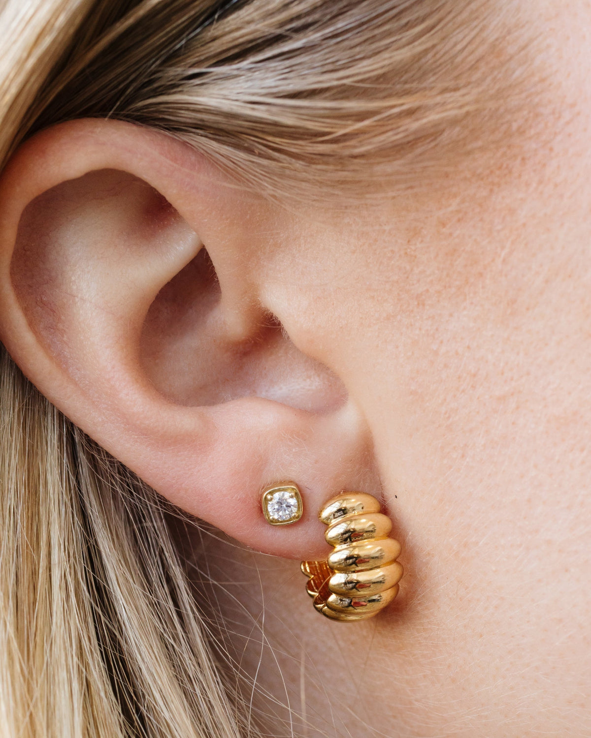 Lady Finger Helium Hoops, styled photo