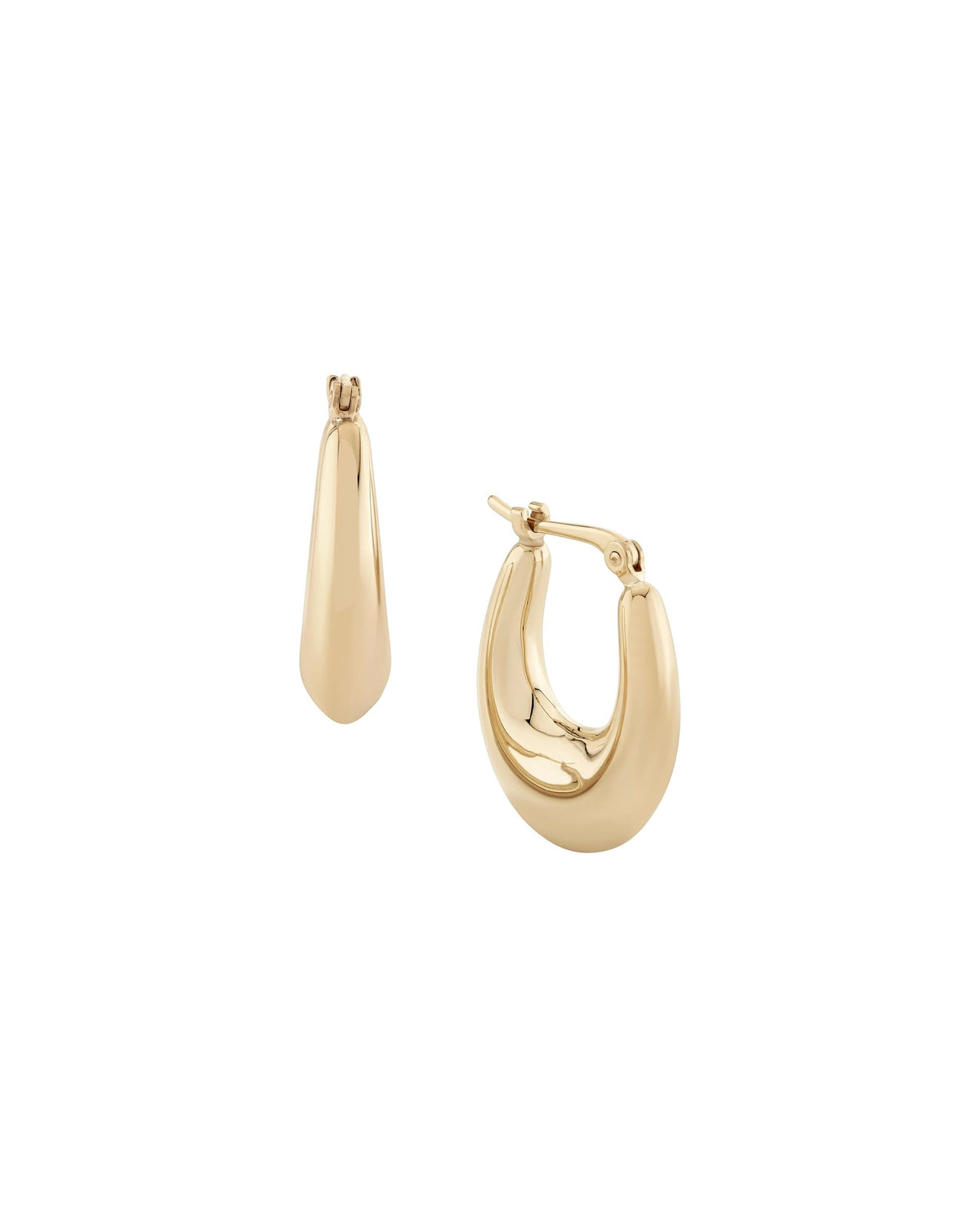 Junior Helium Teardrop Hoops, product photo