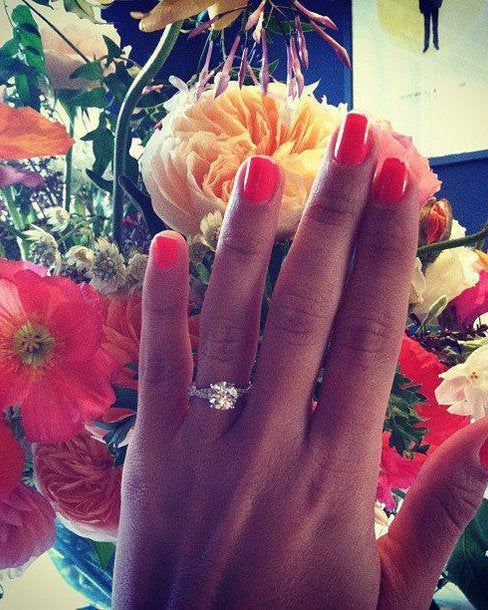 Custom Engagement Rings, styled photo