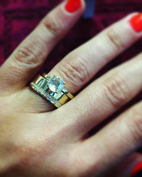 Custom Engagement Rings, styled photo
