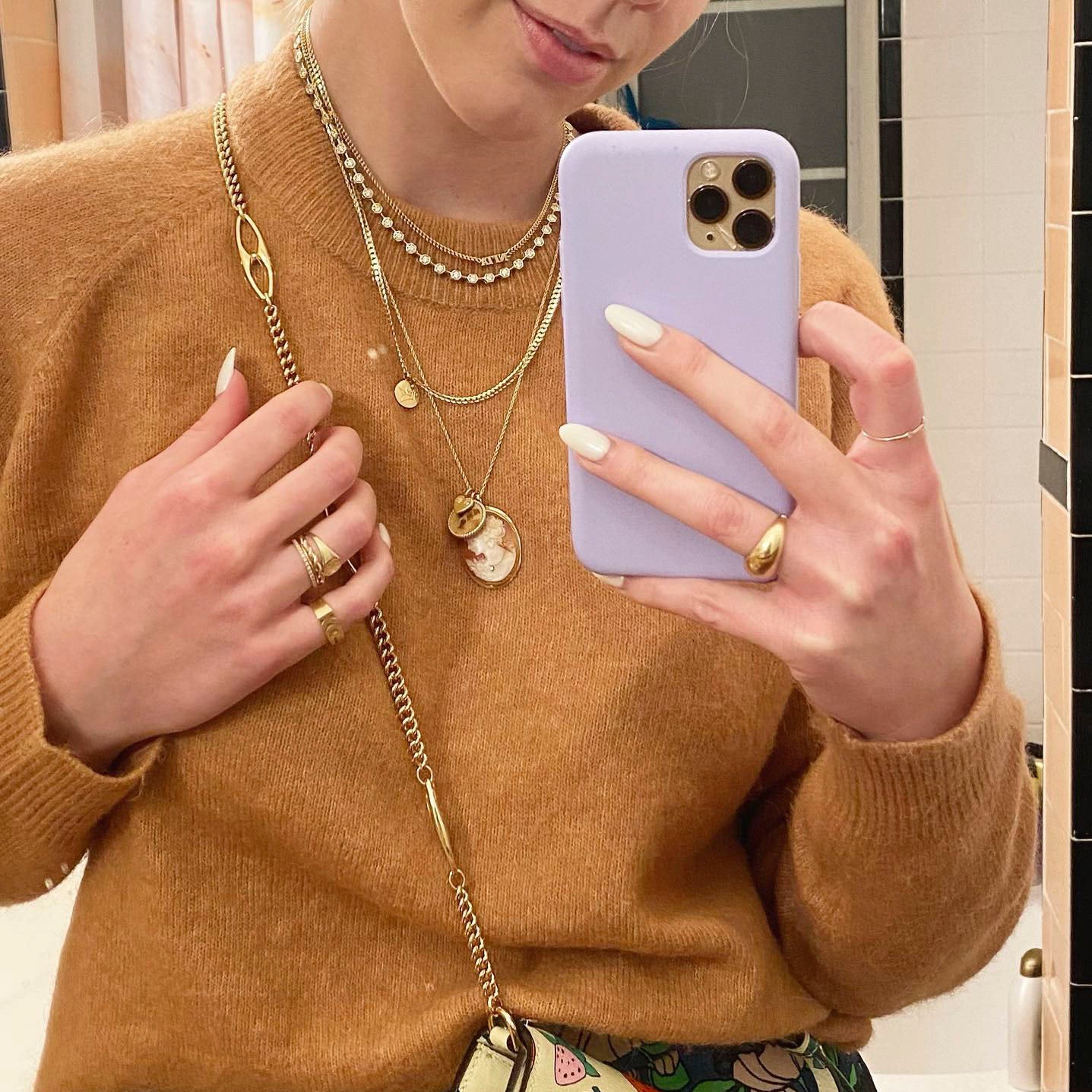 Diamond Hex Tennis Necklace – Ariel Gordon