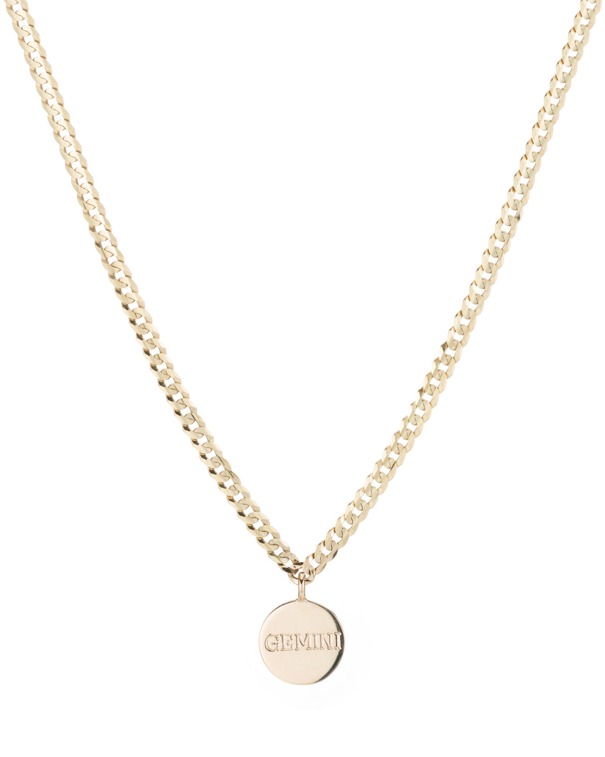 Medallion Signet Necklace, product photo