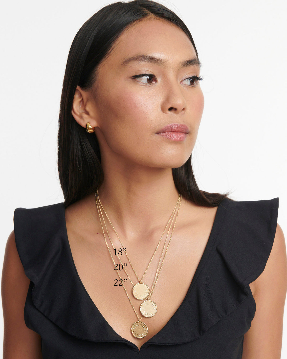 Imperial Disc Pendant Necklace