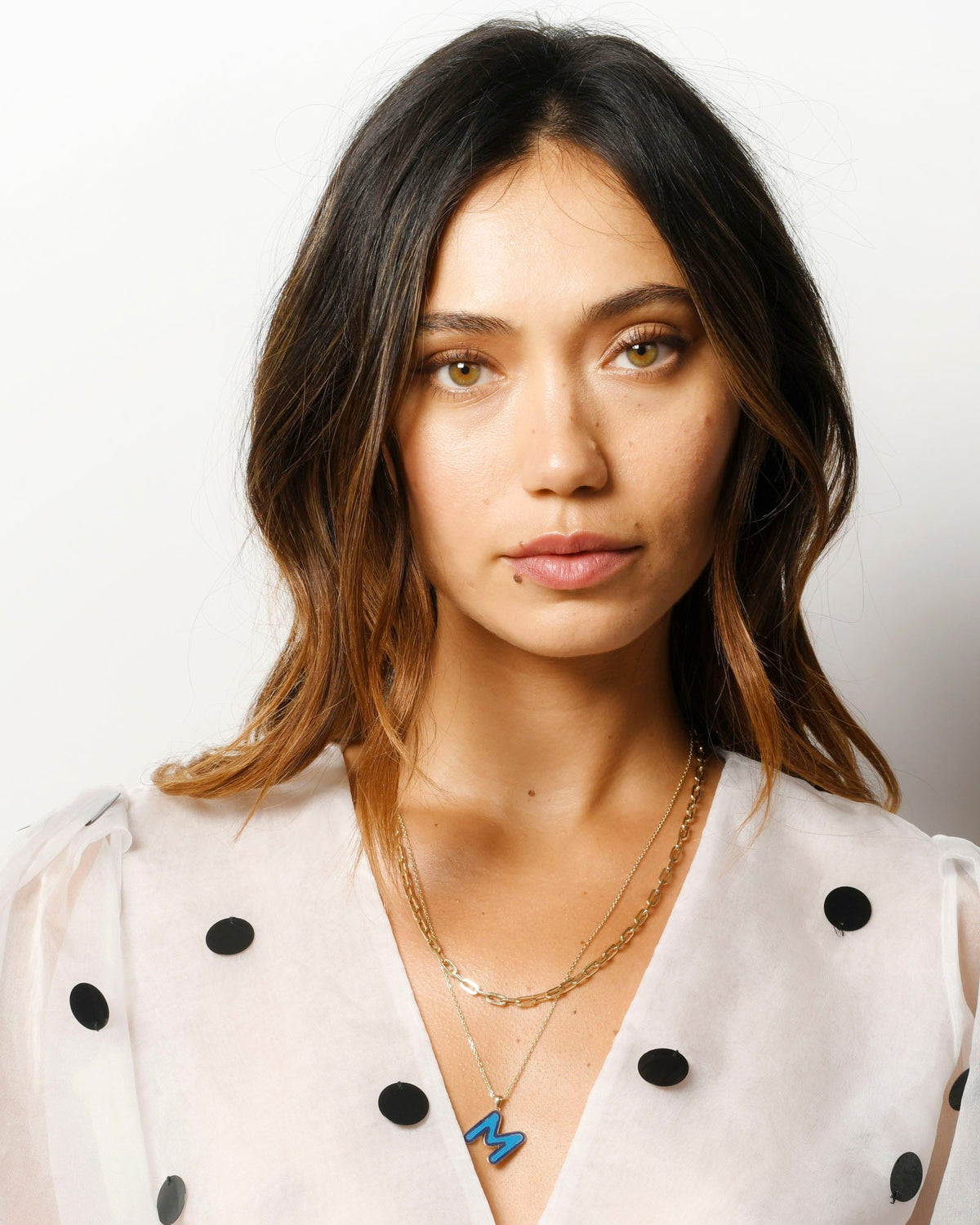 Classic Link Necklace, styled photo
