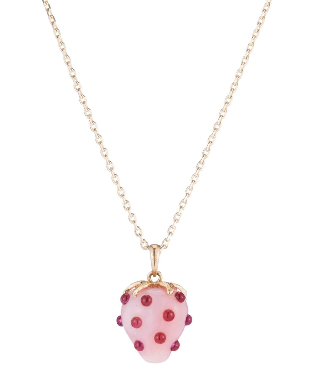 Strawberry Opal Pendant, product photo