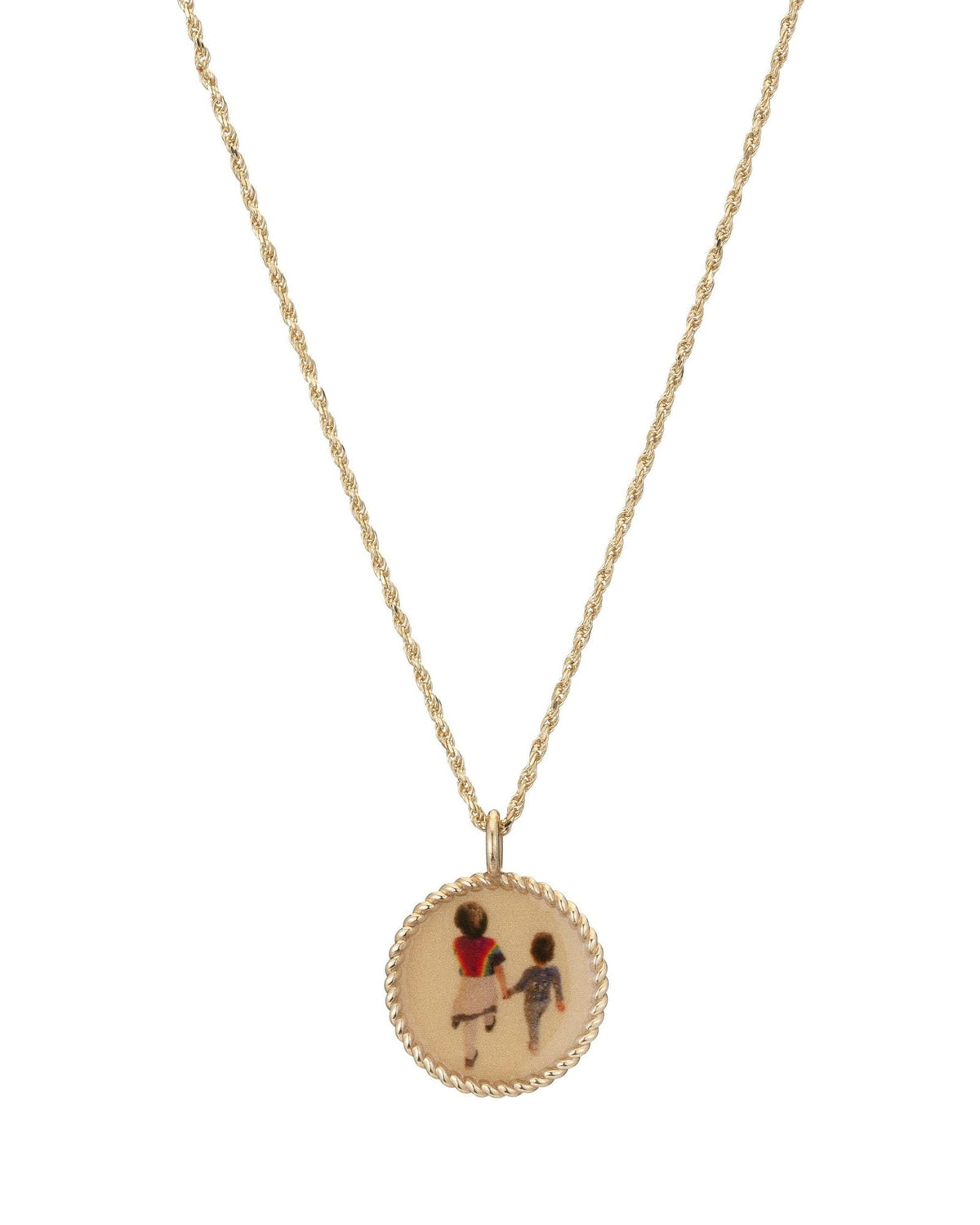 Imperial Portrait Pendant Necklace, product photo