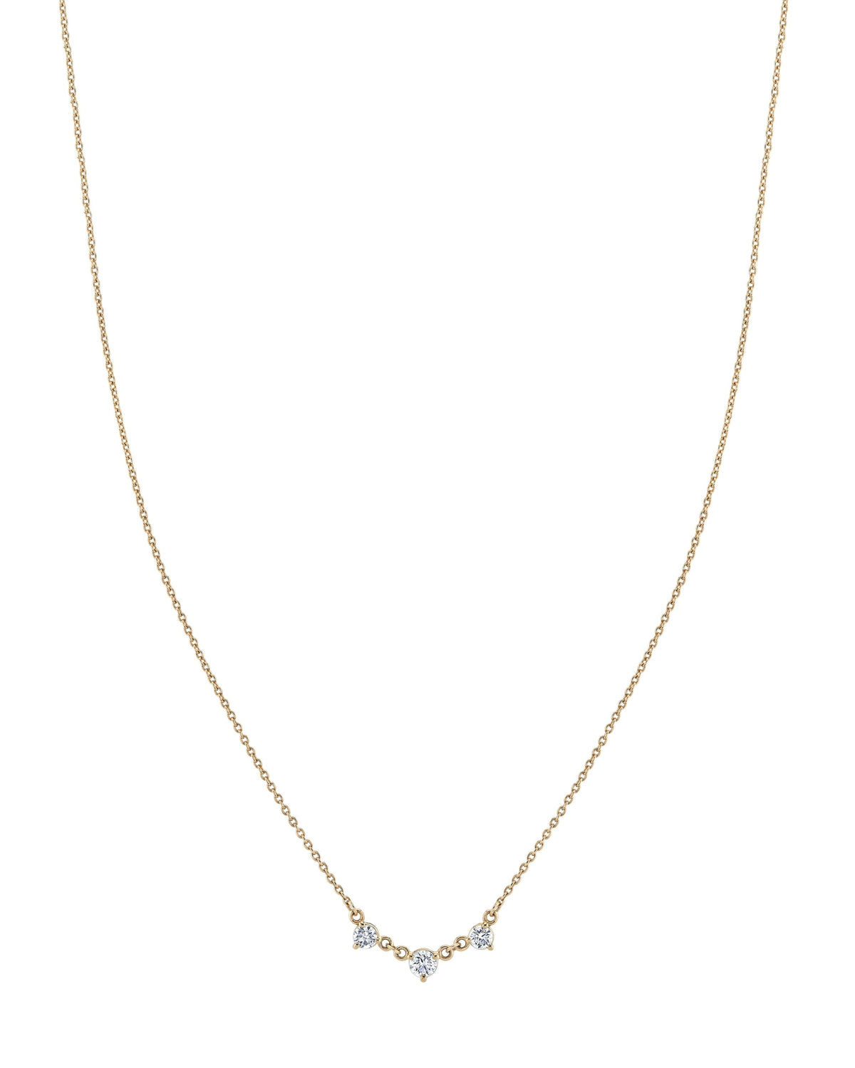 Diamond Cascade Necklace, product photo