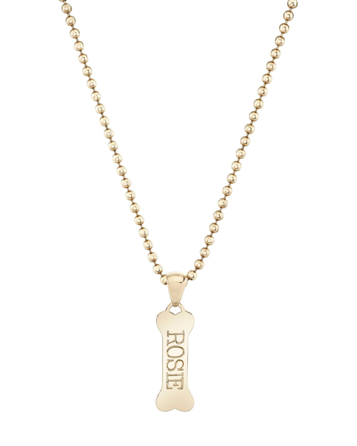 Dog Bone Signet Charm, product photo