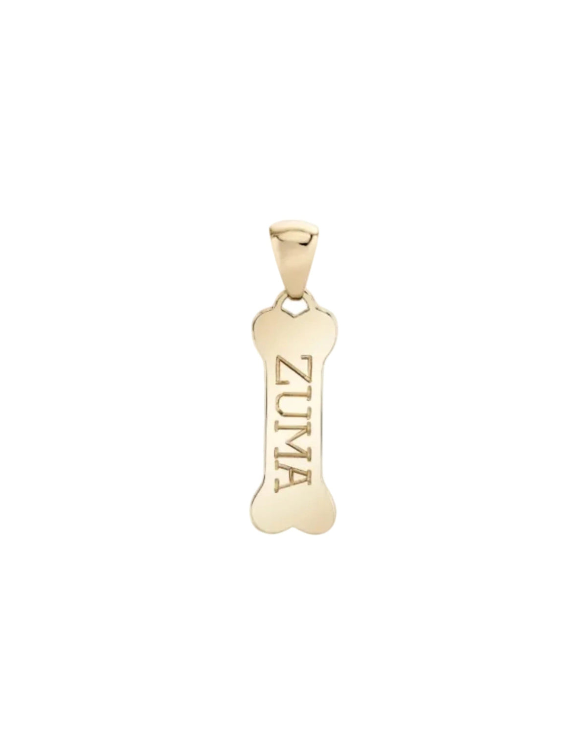 Dog Bone Signet Charm, product photo