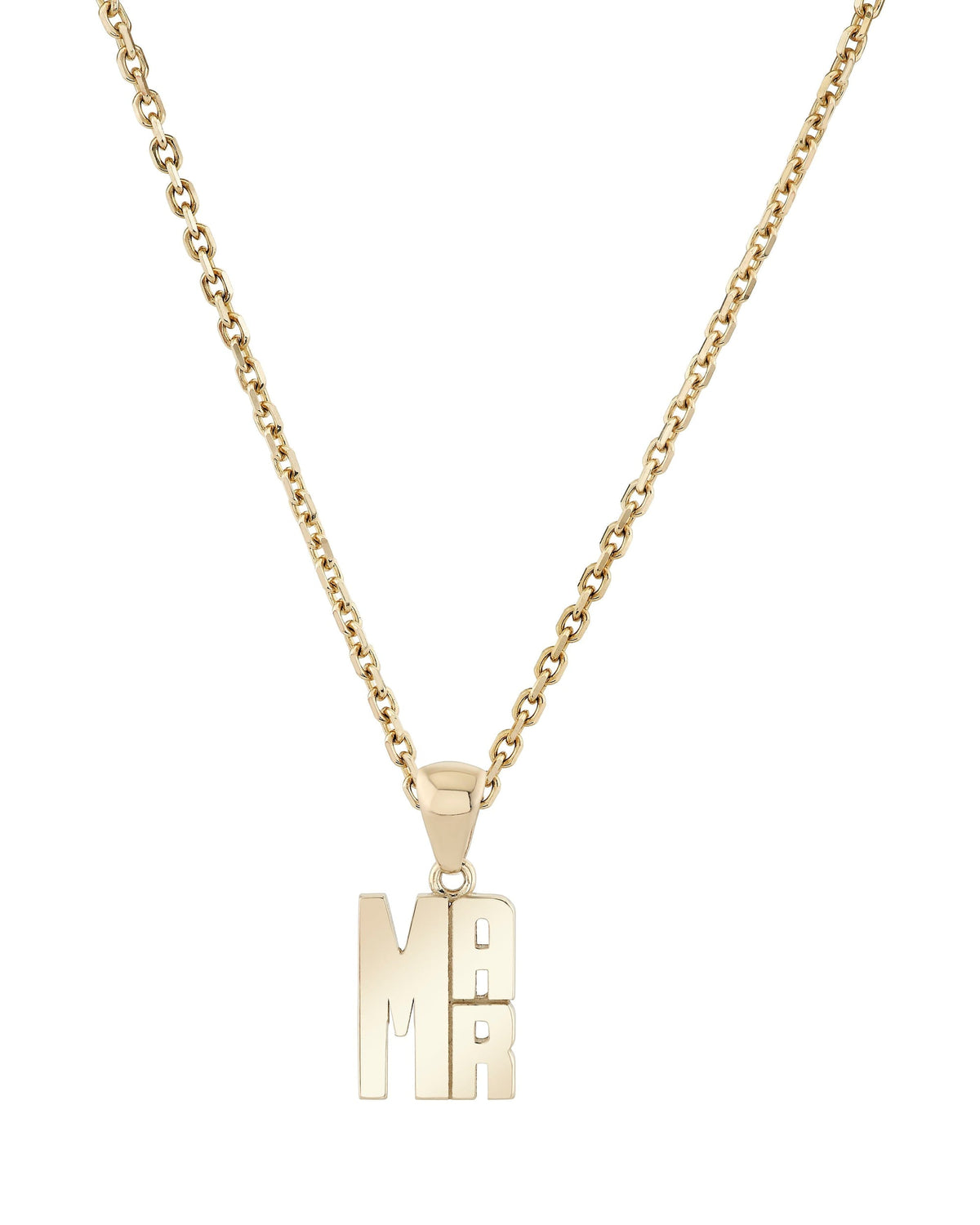 Mini Lucky Strike Monogram Pendant, product photo