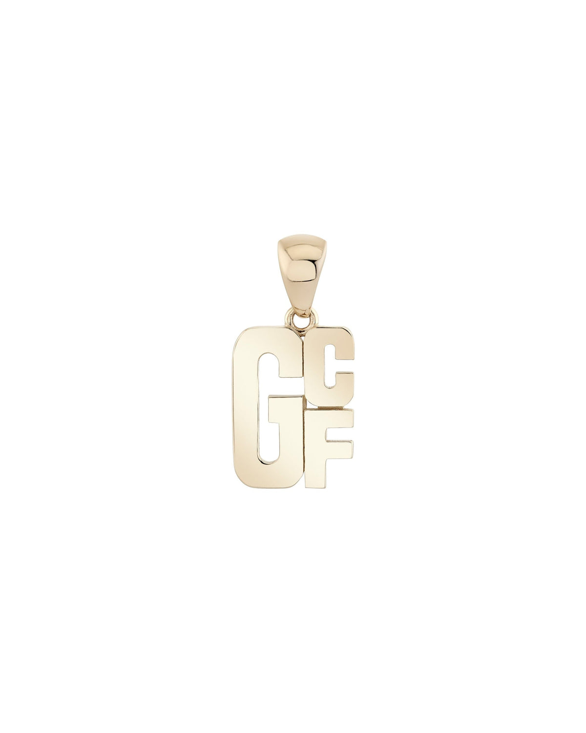 Mini Lucky Strike Monogram Pendant, product photo