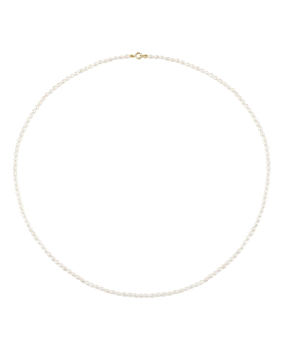 Petite Pearl Beaded Necklace, product photo