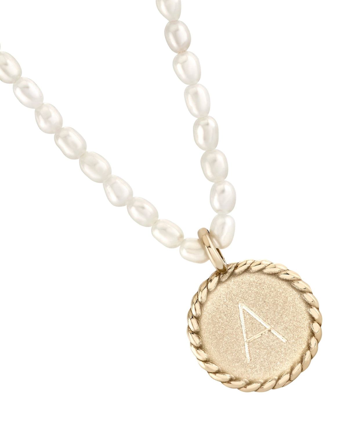 Petite Pearl Beaded Necklace, product photo