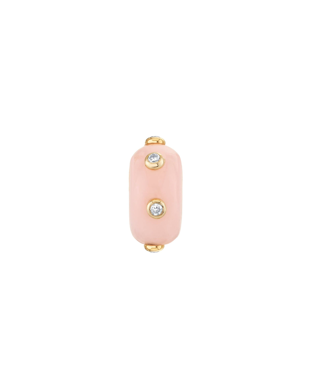 Opal and Diamond Rondelle Bead, product photo