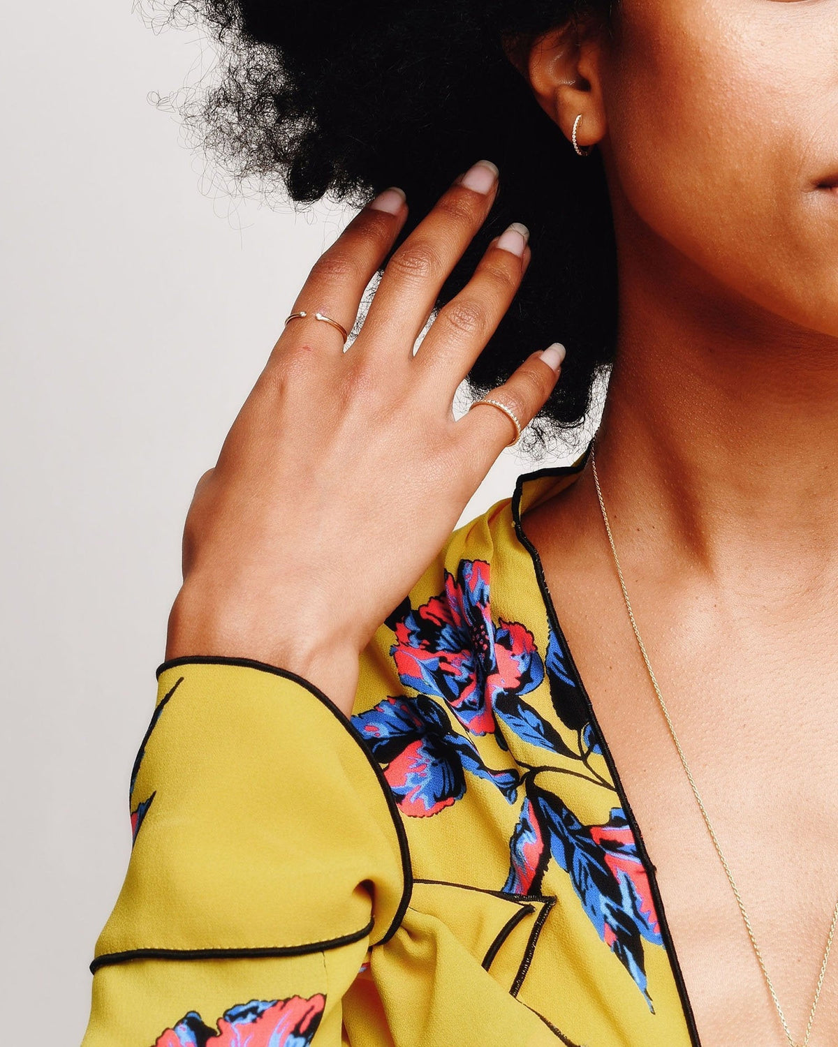 Dual Birthstone Ring, styled photo